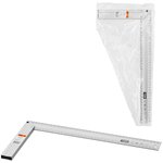 SQ1018-0514, Carpenter's square 400 mm aluminum, reinforced, lightweight handle ...