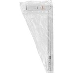 SQ1018-0515, 500 mm aluminum carpenter's square, reinforced, lightweight handle ...