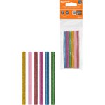SQ1024-0509, Universal colored glue rods with sequins, 7 mm x 100 mm ...