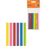 SQ1024-0518, Universal colored glue rods, 11 mm x 100 mm, set of 6 pcs ...