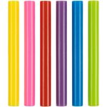 SQ1024-0518, Universal colored glue rods, 11 mm x 100 mm, set of 6 pcs ...
