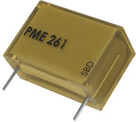 PME261KB5470KR30, DC Пленочный Конденсатор, Metallized Paper, Радиальная коробка - 2 выводов, 47000 пФ, ± 10%