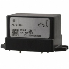 AEP31024, Industrial Relays 10A 24VDC SPST-NO