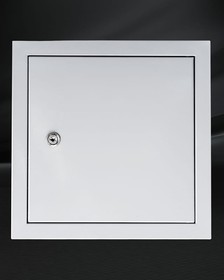 Фото 1/3 Ревизионная люк-дверца металлическая с замком 550x850 ДР5585МЗ