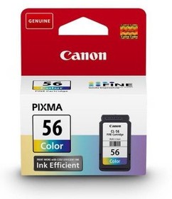 Фото 1/3 Картридж струйный Canon CL-56 9064B001 многоцветный для Canon Pixma E404/E464