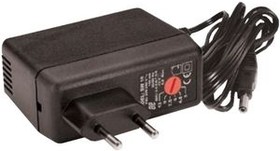SW25-400-50, Plug-In Power Supply SW25 Series 230V 24W Euro Type C (CEE 7/16) Plug - Interchangeable Connector