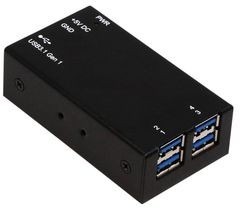 EX-1180HMS, Industrial USB Hub, 4x USB-A Socket, 3.0, 5Gbps