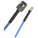 89762-1402, RF Cable Assembly, SMA Male Straight - SMP Female Straight, 304.8mm, Blue