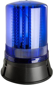 LED401-02-03, LED401 Series Blue Multiple Effect Beacon, 24 V, Surface Mount, LED Bulb, IP65