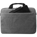 Сумка PORTCASE KCB-164 Grey(нейлон, серая до 14")