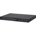 Коммутатор Dahua DH-S4228-24GT-240 (L2) 28x1Гбит/с 2SFP 24PoE 240W управляемый