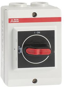 Рубильник 3-полюсный на 16A, OTP16B3M, резьба 4хМ20 ABB 1SCA022383R2130 | купить в розницу и оптом