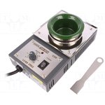QUICK 100-6CA, Device: soldering bath, 400W, 150-450°C, 54mm, 230VAC