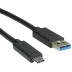 11.02.9011-10, USB 3.1 Cable, Male USB A to Male USB C Cable, 1m
