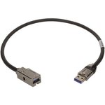 09455451930, USB 3.0 Cable, Male USB A to Female USB A USB Extension Cable, 500mm