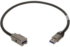09455451930, USB 3.0 Cable, Male USB A to Female USB A USB Extension Cable, 500mm
