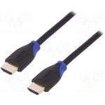 CH0064, Кабель, HDMI 2.0, вилка HDMI, с обеих сторон, 5м