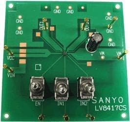 LV8417CSGEVB, Power Management IC Development Tools EVM FOR LV8417CS