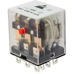 RPYA00324LT, Industrial Relays 3PDT 3 FORM C CONTACTS 10A 24VDC COIL LED TEST