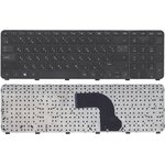 Клавиатура для ноутбука HP Pavilion dv7-7000 черная с рамкой