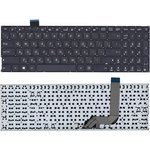 Клавиатура для ноутбука Asus X542 A542 K542 черная без рамки