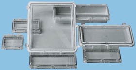 L 08 WINDOW, Transparent Polycarbonate IP54 Inspection Window for use with 8 Module Enclosure