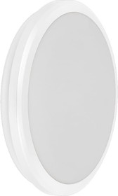 Фото 1/4 Светильник светодиодный пылевлагозащищенный для ЖКХ ДПБ 3005 24Вт IP54 4000K круг белый | LDPB0-3005-24-4000-K01 | IEK