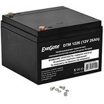 Exegate EX282971RUS Аккумуляторная батарея DTM 1226 (12V 26Ah, под болт М5)