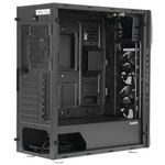 ZALMAN Z1 PLUS Корпус без БП, боковое окно (закаленное стекло), черный, ATX