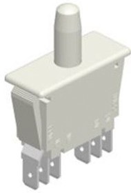 Фото 1/2 Push Button Switch, DPDT, 250V