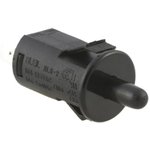 Push Button Switch, (On)-Off, 15mm Cutout, SPST, 250V ac