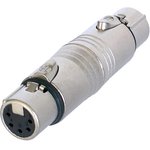 NA5FF, XLR Connectors 5P F TO 5P F ADAPTER PRE-WIRED
