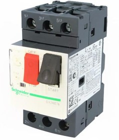 Фото 1/6 Schneider Electric GV2 Автоматический выключатель с комбинированным расцепителем (9-14А)