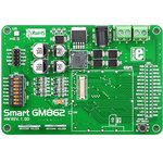 MIKROE-492, SmartGM862 Board, Отладочная плата для модуля GM862 GSM/GPRS