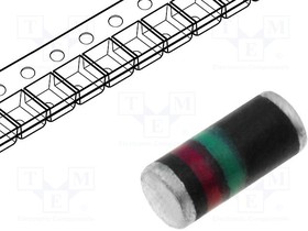 RGL1J, Диод выпрямительный, SMD, 600В, 1А, 250нс, Упаковка бобина, лента