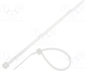 111-01919, Cable Ties, Standard Locking Polyamide 6/6 Natural 22mm 80N Bag