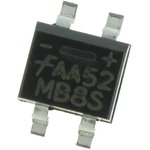 Фото 3/4 MB8S, , Bridge Rectifier, 500mA 800V, 4-Pin SOIC