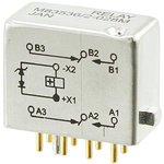 FCB-205-0228M, Industrial Relays RELAY DPDT 5A 48VDC HERM