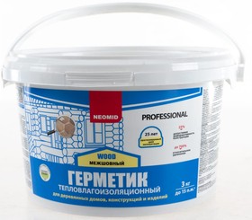 Фото 1/2 Герметик строительный "Professional" /3 кг/СОСНА/ Н -ГермPROF-3/сосна