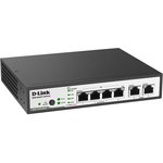 DL-DES-1100-06MP/A1A, Коммутатор 4 порта 10/100Base-TX PoE ports + 2 порта Combo ...