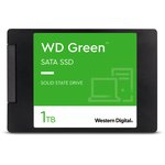 SSD накопитель WD Green WDS100T3G0A 1ТБ, 2.5", SATA III, SATA