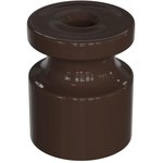 Изолятор универсальный пластиковый, цвет - коричневый GE30025-04-R10