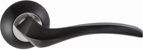 Ручка дверная, черный/хром блестящий INAL 518-08 B/CP