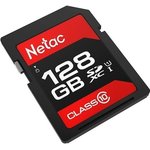 Носитель информации Netac P600 128GB SDXC U1/C10 up to 80MB/s, retail pack