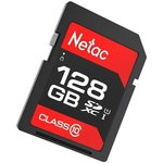 Носитель информации Netac P600 128GB SDXC U1/C10 up to 80MB/s, retail pack