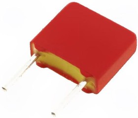 Фото 1/2 FKS film capacitor, 3.3 nF, ±10 %, 100 V (DC), PET, 5 mm, FKS2D013301A00KSSD