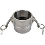 Камлок соединение типа DР заглушка для розетки алюминий TL250DPAL