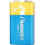 6AM6 UD (6LR61), Элемент питания алкалиновый Ultra Digital (крона) (1шт) 9В