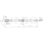 BRH-10046, Шланг тормозной