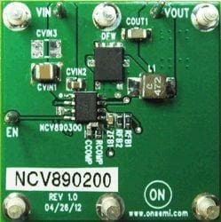 NV890200PDR2GEVB, Power Management IC Development Tools Auto Buck Switching Reg, 2 A, 2 MHz